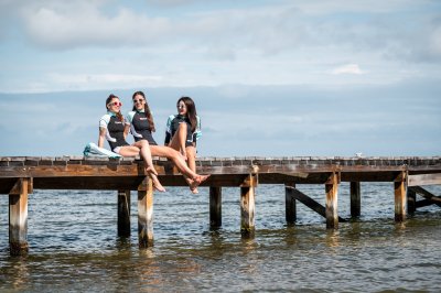 women sitting