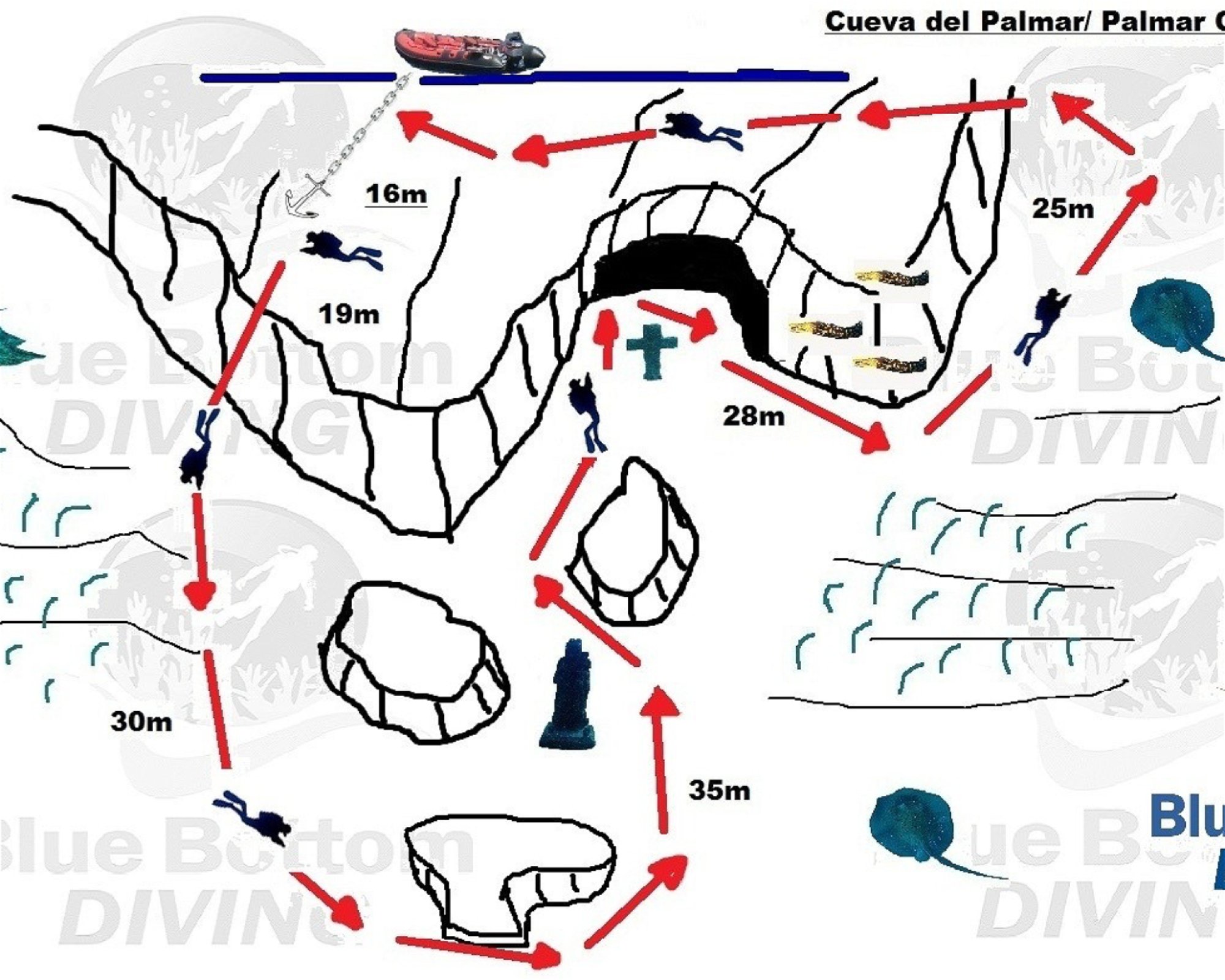 Blue Bottom Diving, 38660 Adeje