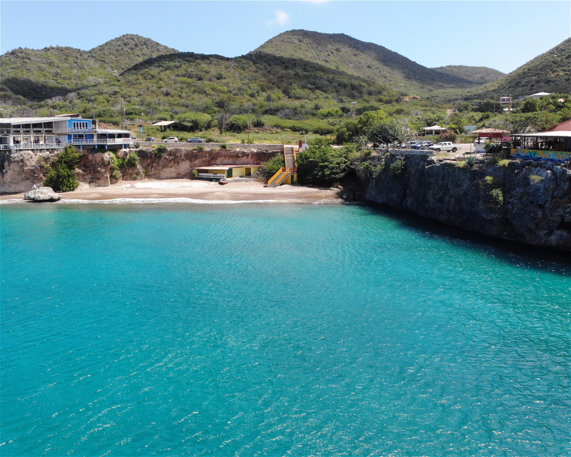 Central Dive Curacao, Weg naar Bullenb Willemstad