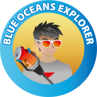 Explorers - Blue Oceans Badge