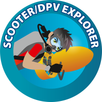 Specialty Rating Badge for Scooter/DPV Explorer