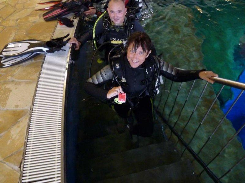 Marion & Doc Ralf in Indoor Dive Center Siegburg