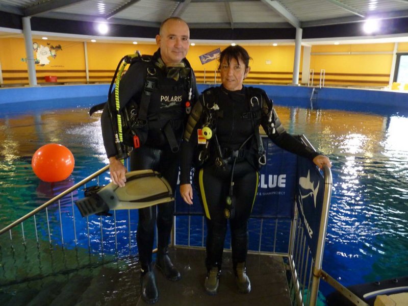 Marion & Doc Ralf in Indoor Dive Center Siegburg