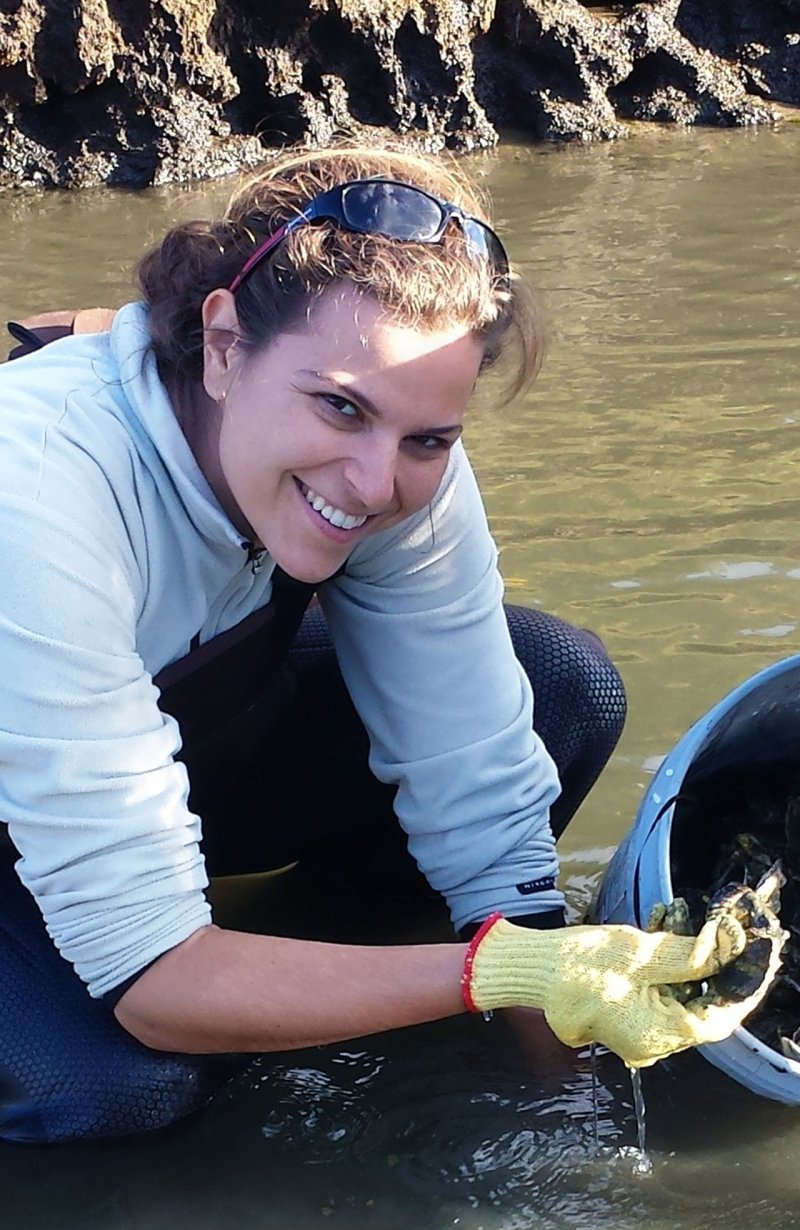 Jennie Rheuban, lead author of the study, photo: (c) Jennie Rheuban, WHOI
