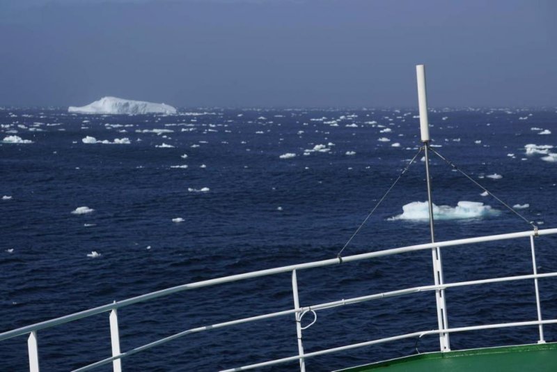 The Irmingersee, taken here by the research vessel "MARIA S. MERIAN", is one of the few regions in the world where new deep water is formed due to deep convection © Arne Bendinger / GEOMAR
