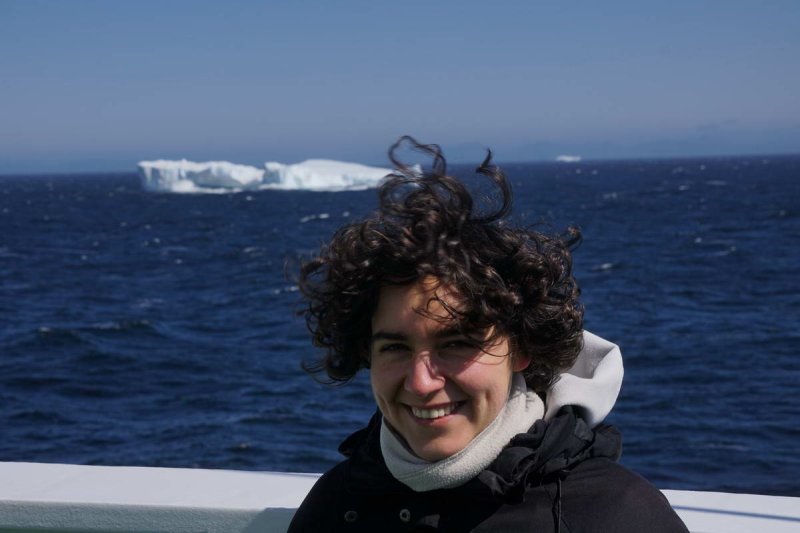 The oceanographer Dr. Marilene Oltmanns is the first author of the current study © Arne Bendinger / GEOMAR