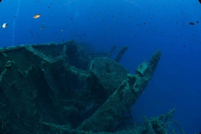DIving the Zenobia (c) Andreas Wackenrohr
