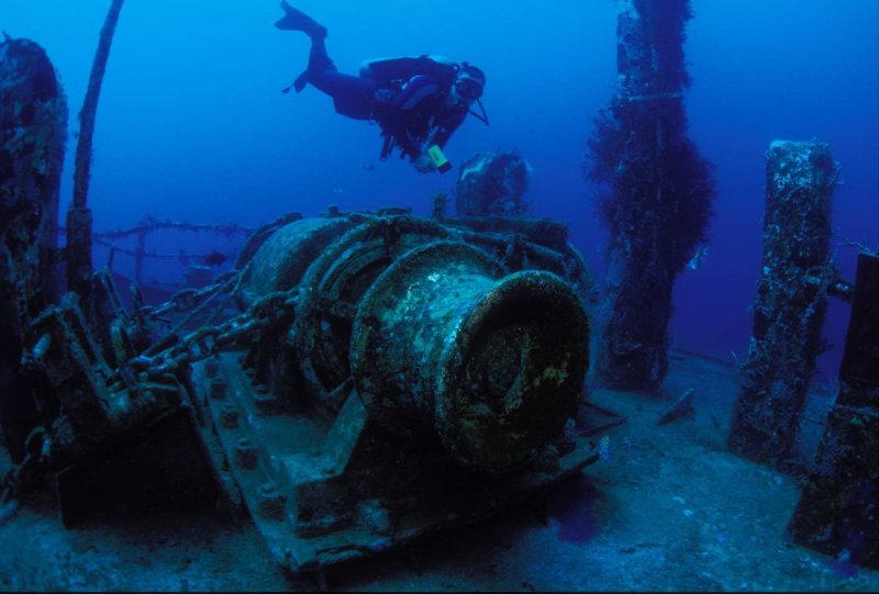 Wreck diving in Grenada