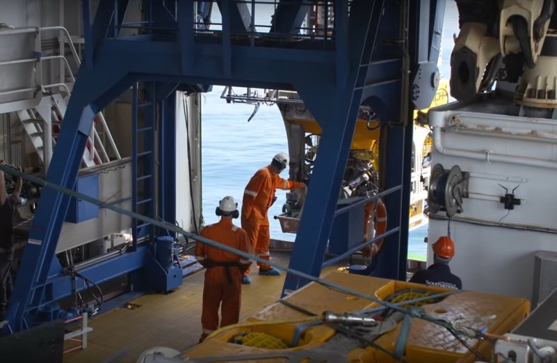 Preparation of ROV; almost ready to go (c) Black Sea MAP/EEF Expeditions