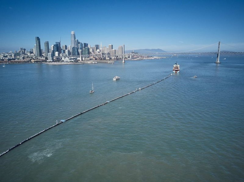 Ready to go after final tests, Photo: © The Ocean Cleanup