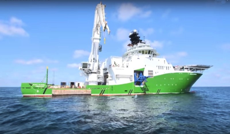 The research vessel in the Black Sea (c) Black Sea MAP/EEF Expeditions