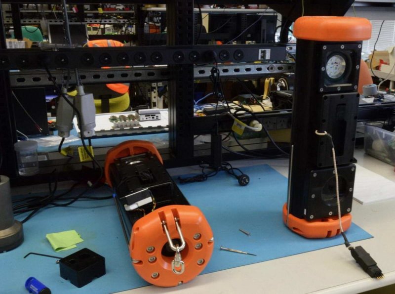 Two of the underwater cameras designed to enhance the sustainability of longline fisheries in the Southern Ocean
(c) Jessica Fitzpatrick