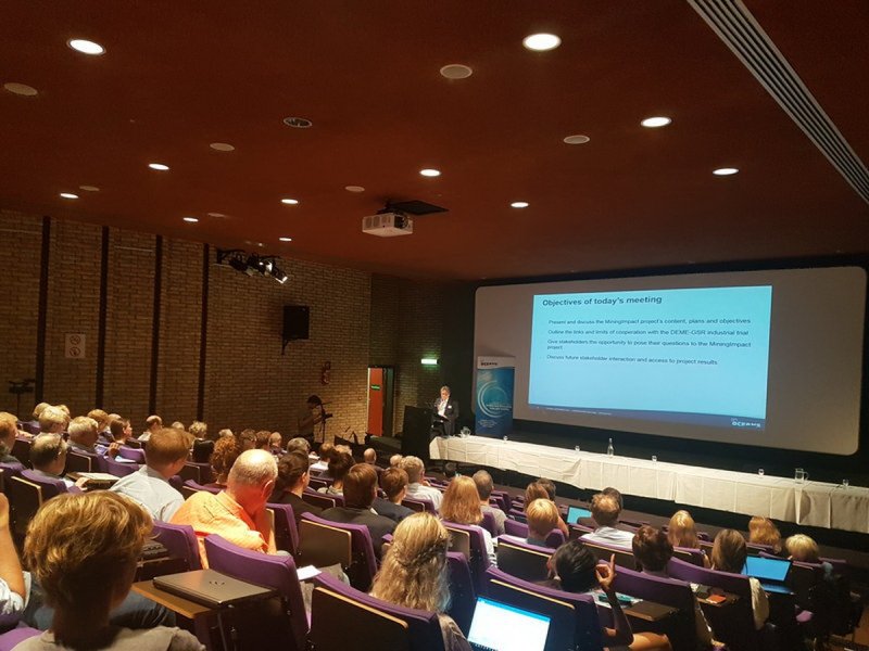 The MiningImpact project was presented to international environmental organizations, representatives of deep-sea mining companies, ministries and the European Parliament, photo: © Kristin Hamann / GEOMAR