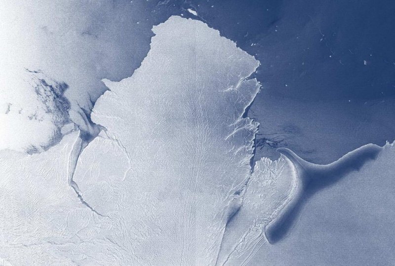 Antarctica ice shelf system
(c) European Space Agency