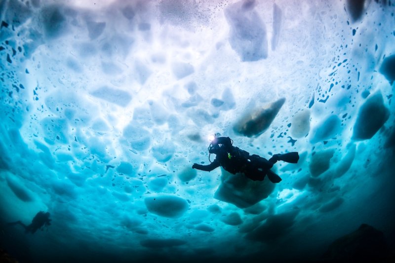 Go ice diving in Antarctica aboard an ice class expedition ship