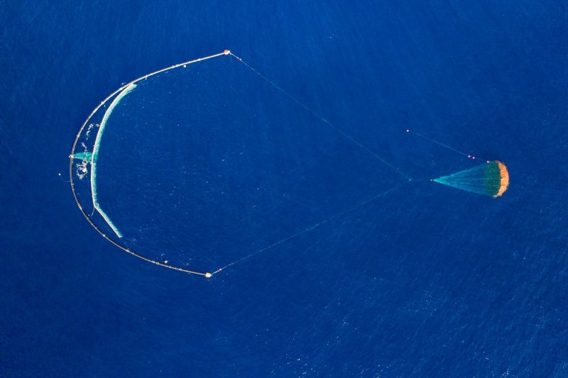 Aerial View (c) The Ocean Cleanup