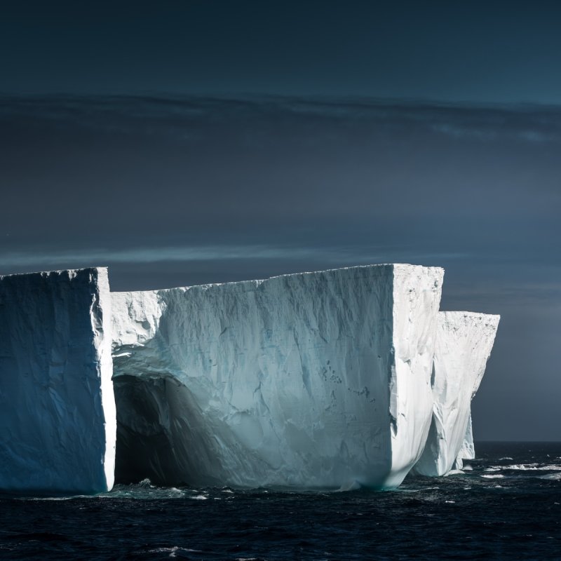 The giant ice caps in the Antarctic give researchers an insight into how the climate was hundreds, thousands and millions of years ago. Photo: © Andreas Wolden / Institute of Marine Research