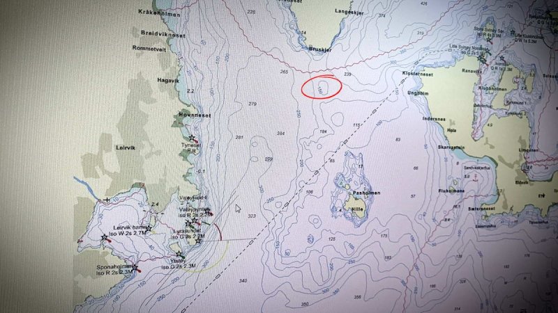 Bukkarevet is located south of Bukkaskjeret, on the edge of the Hardangerfjord. The industrial city of Leirvik on the island of Stord is located five kilometers to the west, graphic: © Tina Kutti / Institute of Marine Research
