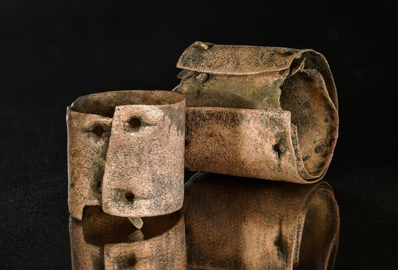 Bronze cylinder from the founding ensemble of Weltzin 28, Volker Minkus, © State Office for Culture and Heritage Conservation Mecklenburg-West Pomerania