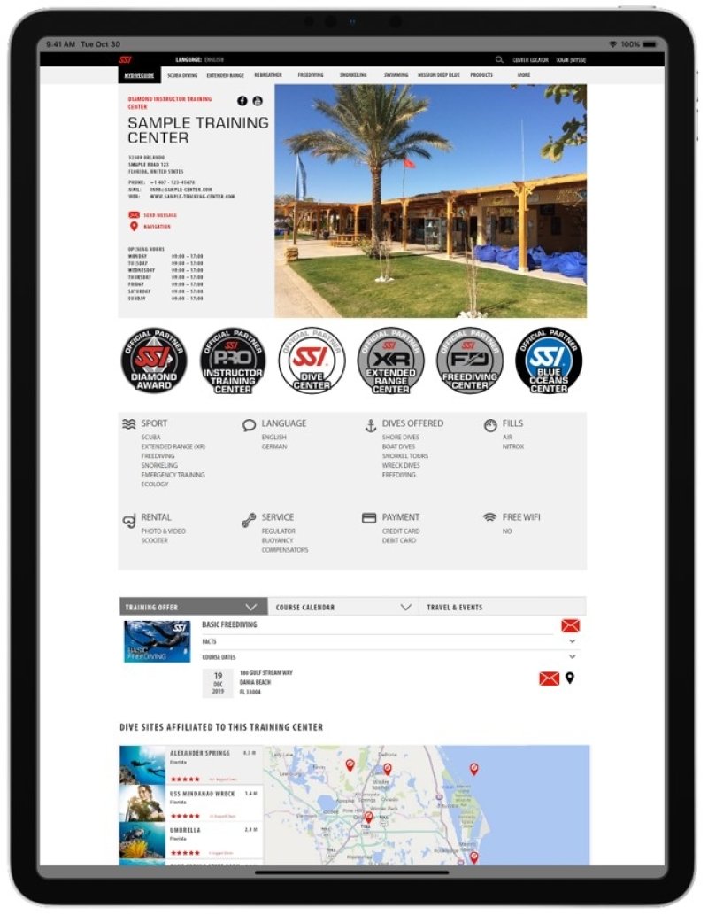 The new SSI Center Locator is publish now