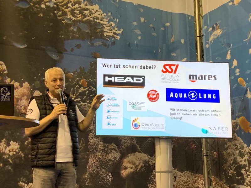 Dieter Heinz introduces the new organisation "Safer Shorelines"